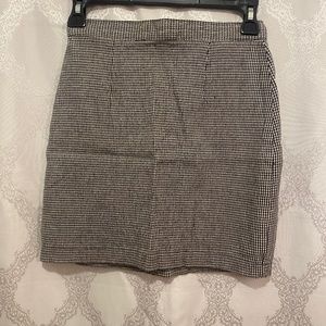 1980’s houndstooth mini skirt